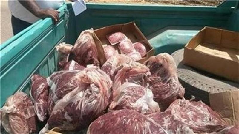 ضبط لحوم فاسدة بالجيزة