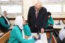 وزير التربية والتعليم يتابع امتحانات...