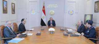 الرئيس السيسى يوجه بالعمل على...