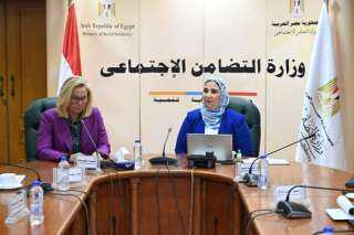 وزيرة التضامن تستقبل كبيرة منسقي...