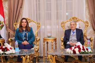 محافظ دمياط تصل إلى محافظة...