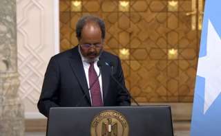 الرئيس الصومالى: مصر حليف تاريخى...