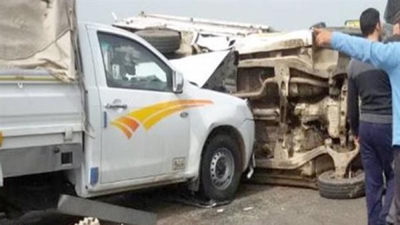 حادث تصادم بمنشأة القناطر