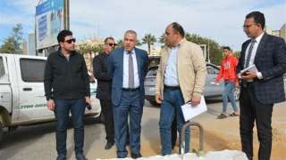 محافظ سوهاج يتفقد أعمال الصيانة...