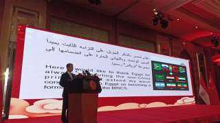 السفير الصينى بالقاهرة يشيد بالعلاقات...