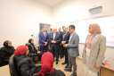 وزير التعليم العالي يتفقد مركز...