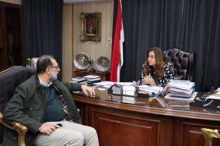 محافظ دمياط تستقبل رئيس هيئة...