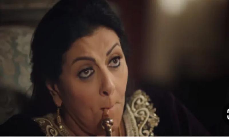 الفنانة هالة صدقي من مسلسل جعفر العمدة