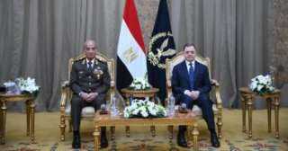 وزير الداخلية يستقبل وزير الدفاع...