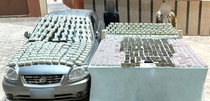 ضبط مخدرات بقيمة 31 مليون جنيه في 3 محافظات