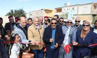 محافظ مطروح يفتتح أول شبكة...