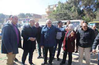 محافظ الجيزة يتفقد مراحل العمل...