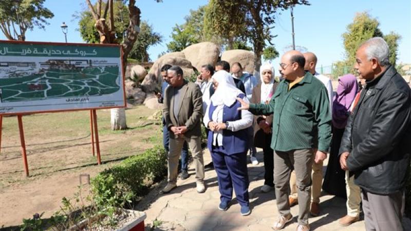 جولة محافظ أسوان
