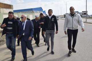 محافظ بورسعيد يشيد بمستوى العمل...