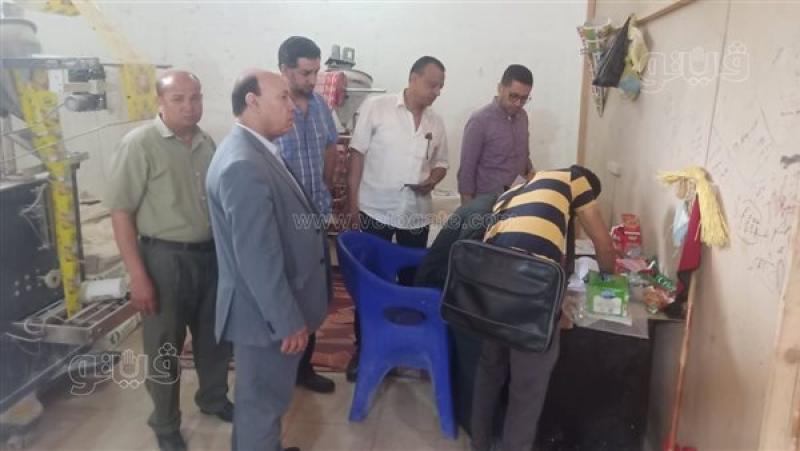 ضبط 58 طن سلع غذائية