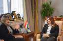 وزيرة الهجرة تستقبل مستشار محافظ...