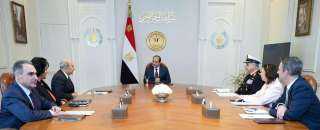 السيسى يستقبل رئيس شركة ”داسو”...