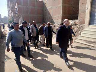 نائب محافظ الجيزة يتابع ميدانيا...
