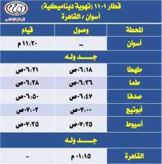 السكة الحديد: وقوف قطار 1011...