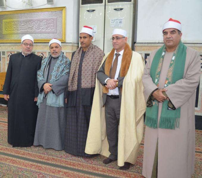 بدء توافد القراء بالمقرأة المجودة .. من مسجد السيدة نفيسة (رضي الله عنها)