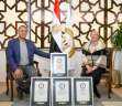 وزيرة البيئة تستقبل المغامر المصري...