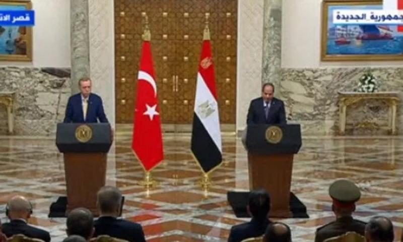 الرئيس السيسي ورئيس تركيا