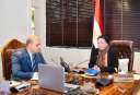 وزيرة البيئة تبحث مع شركة...