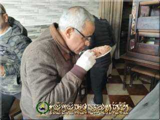 إعدام كمية من اللحوم في...
