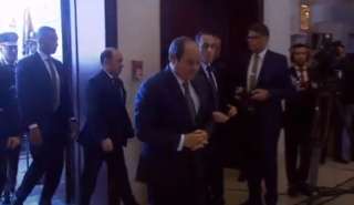 الرئيس السيسي يصل مقر افتتاح...