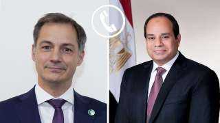 الرئيس السيسى يثمن الموقف البلجيكى...