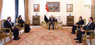 الرئيس السيسي يستقبل رئيس تيار...