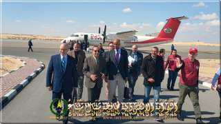 محافظ شمال سيناء يستقبل وزير...