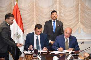 وزير الشباب يشهد توقيع بروتوكول...