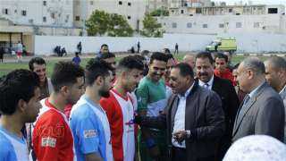 محافظ مطروح يتابع فعاليات نهائي...