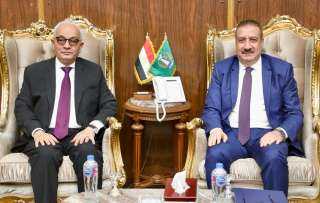 محافظ المنوفية يستقبل وزير التربية...