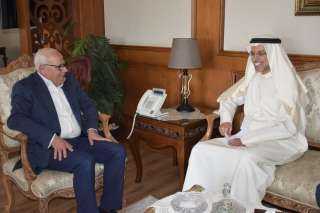 محافظ بورسعيد يستقبل « وفد...