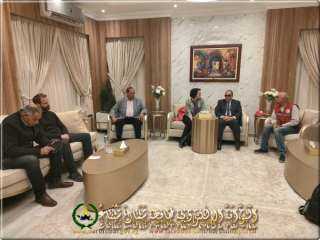 الخولي يستقبل نائب المفوض العام...
