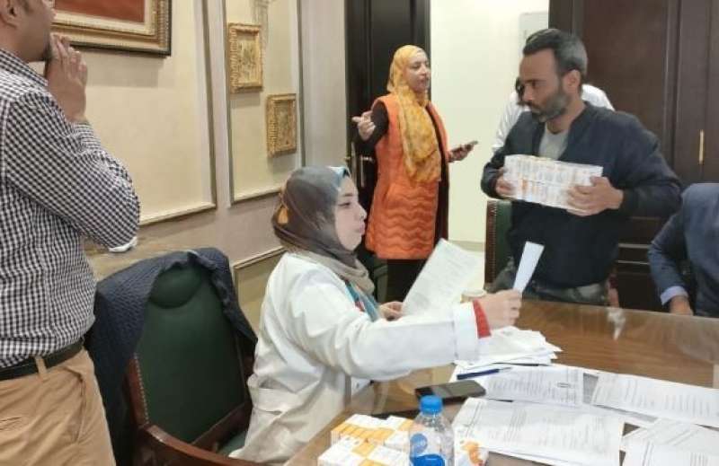 وزارة الشباب والرياضة: تطعيم البعثة المصرية المشاركه بدورة الألعاب الأفريقية بغانا