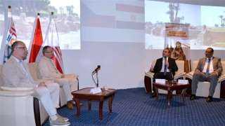 سفير التشيك بالقاهرة ونائب محافظ...