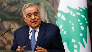 وزير الخارجية اللبناني يعرب عن...