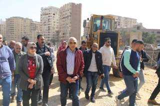 محافظ الجيزة يعاين المرحلة الثالثة...