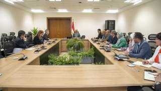 سويلم يلتقى السفير الإيطالى ورئيس...