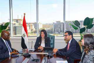 وزيرة التعاون الدولي تلتقي المدير...