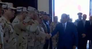 الرئيس السيسى يصل مقر انعقاد...