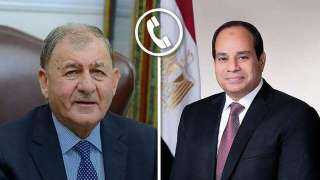 الرئيس السيسي يهنئ نظيره العراقي...