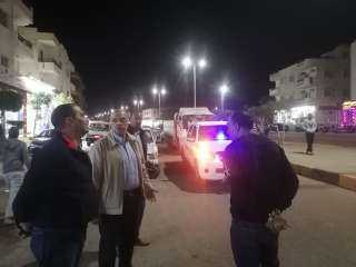 رئيس مدينة مرسى علم يقود...