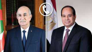 الرئيس السيسى يهنئ نظيره الجزائرى...