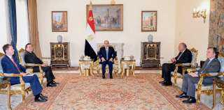 الرئيس السيسي يستقبل وزير الخارجية...