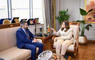 وزيرة الهجرة تستقبل الدكتور هاني...