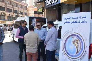 مياه الأقصر تطلق سيارات خدمة...